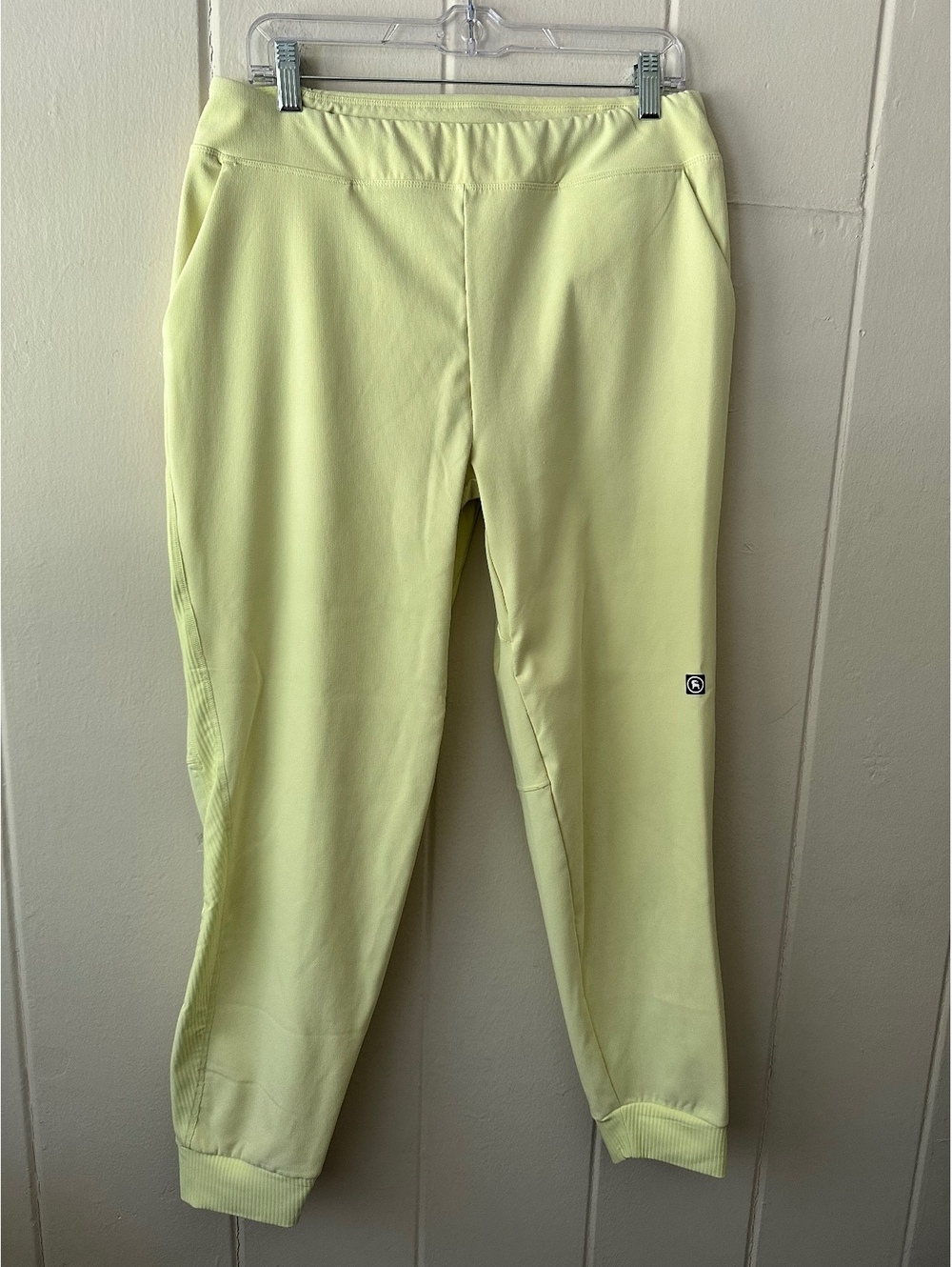 Backcountry Softshell Fleece Lined On The Go Pant Lemon Lime Color Size Large